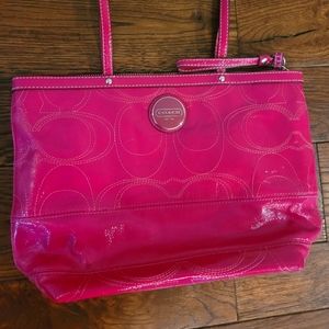 Coach Hot Pink Purse